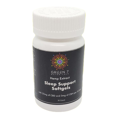 Sleep Support Softgels with 25mg CBD & 4mg CBN