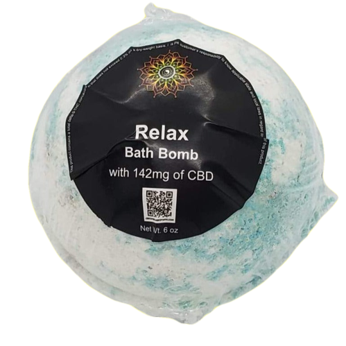 Relax Bath Bomb with 100mg CBD